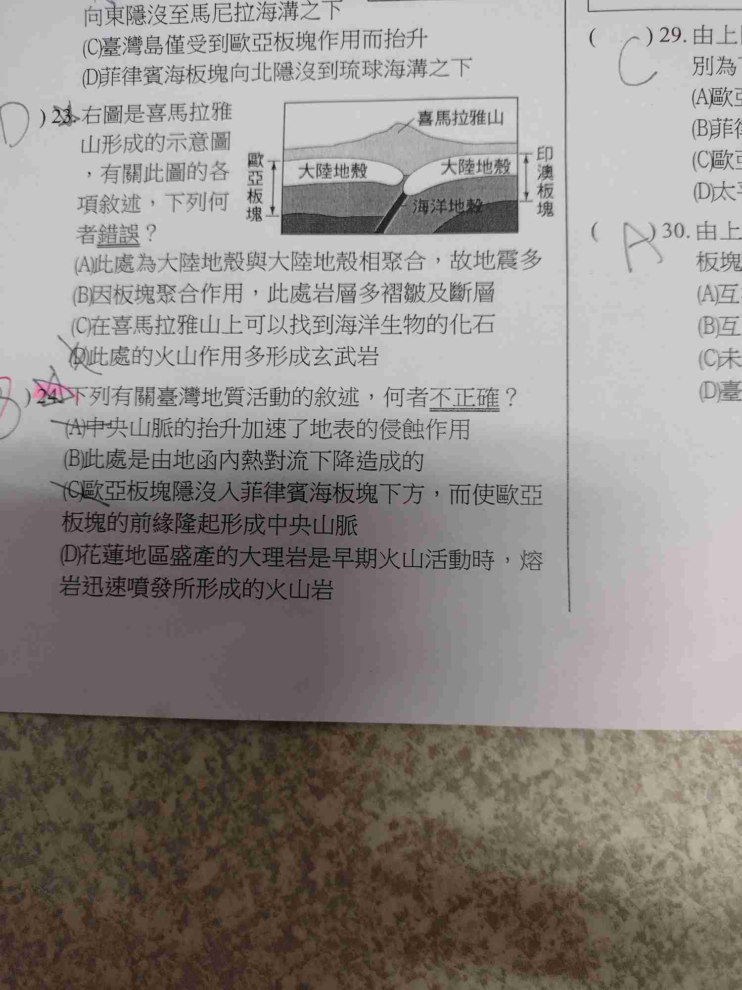 請問第24題
